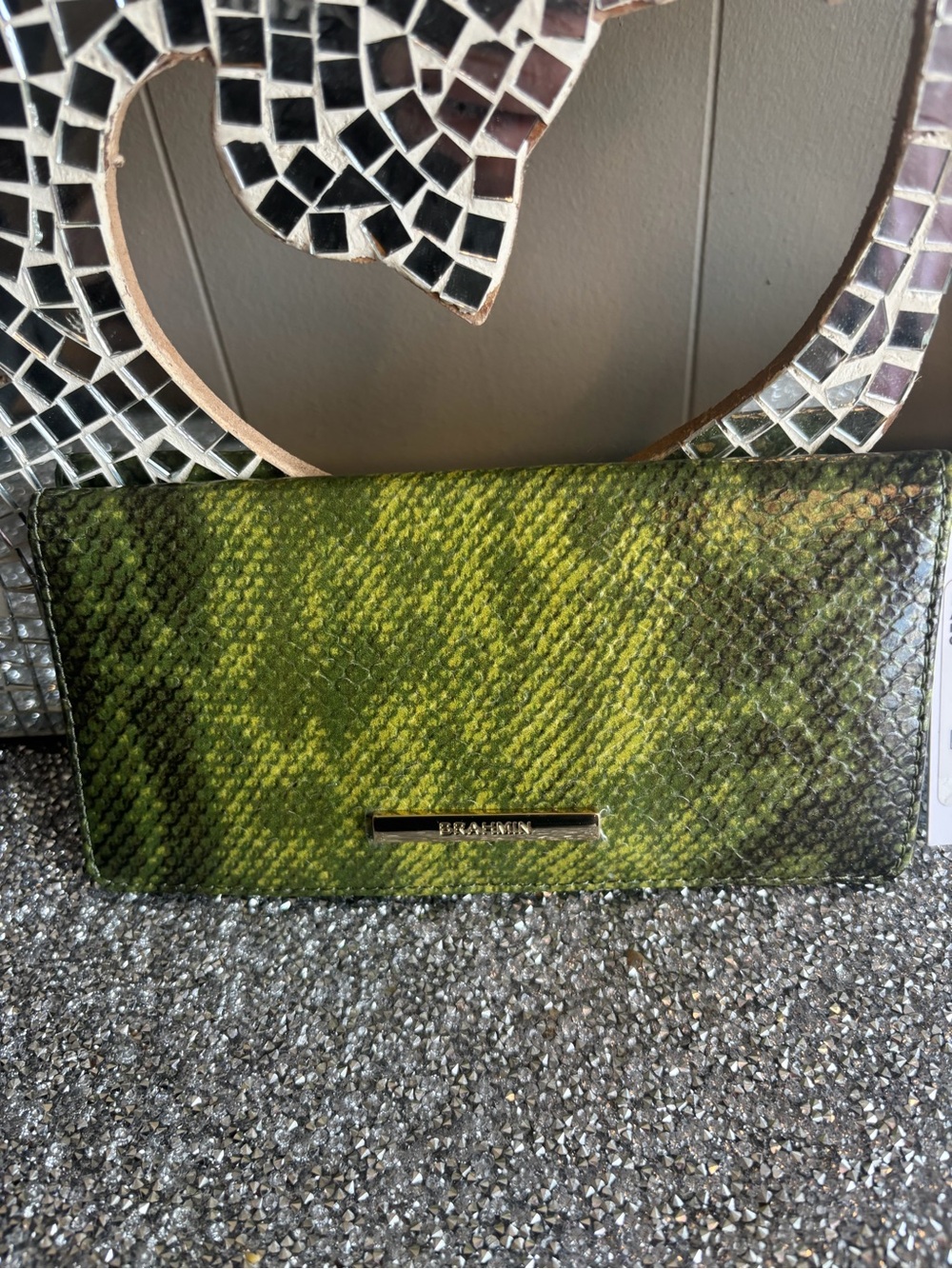🌟Brahmin Ady Fern Cassatt Leather‎ Wallet
